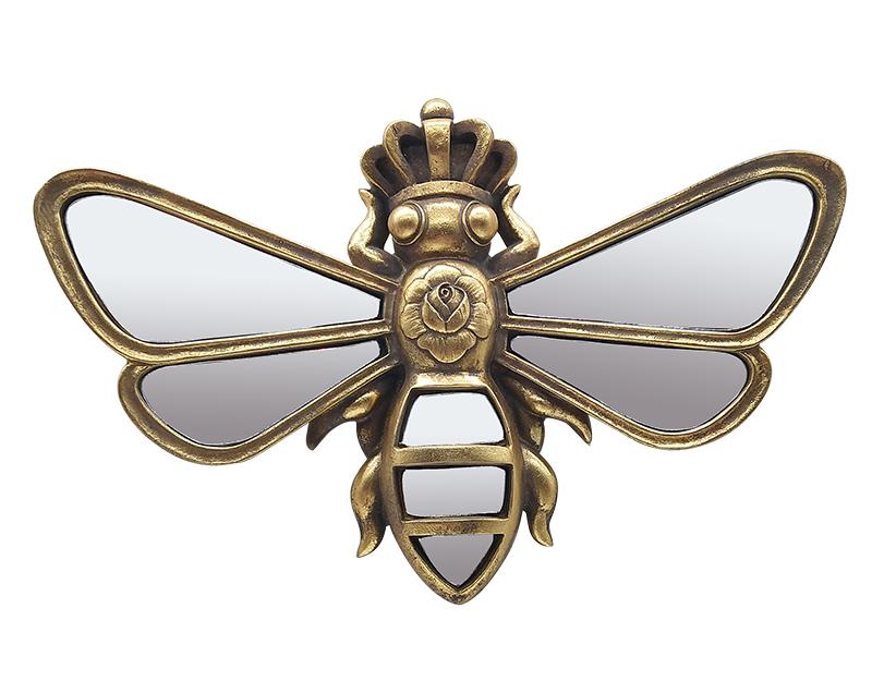 Photo n°1 du produit Déco murale abeille doré 25x16,5cm-434T25-0