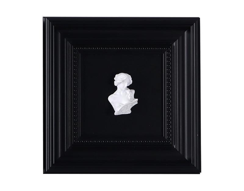 Photo n°1 du produit Déco murale encadrée antique 21.5cm-757C21-0