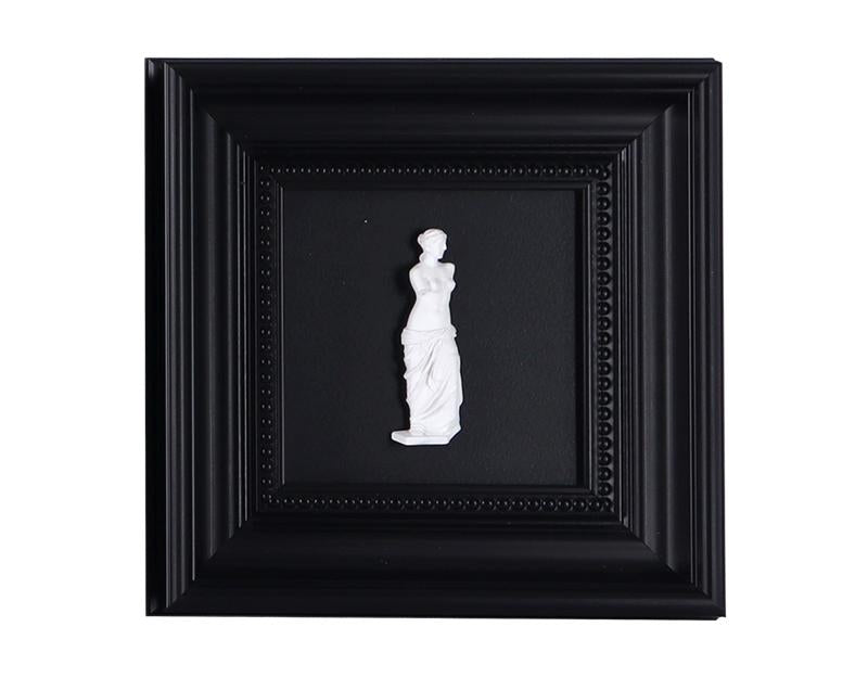 Photo n°1 du produit Déco murale encadrée antique 21.5cm-758C21-0