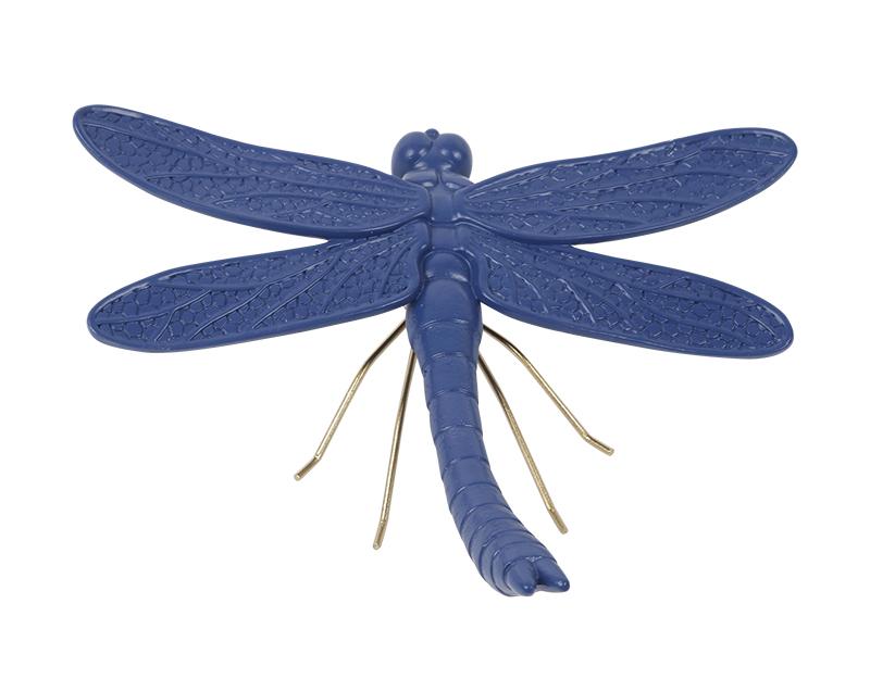Photo n°2 du produit Déco murale libellule bleu 19.8x18.3x6cm-528BT19-0