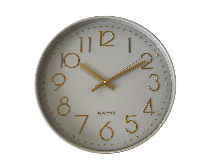 Photo n°1 du produit Horloge color block gris 30.5cm-H336C30-0
