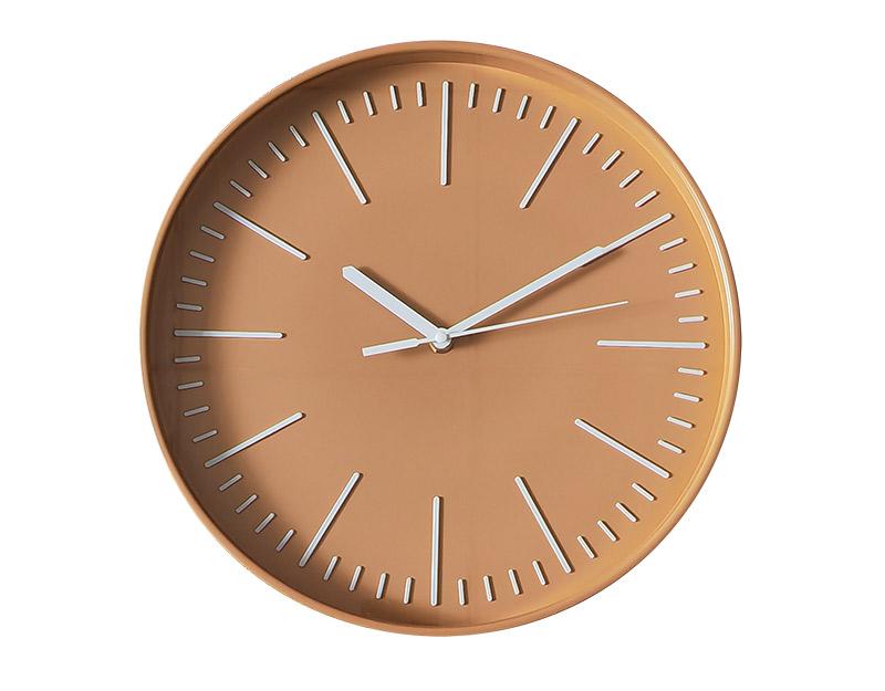 Photo n°1 du produit Horloge color block orange 30,5cm-H335C30-0