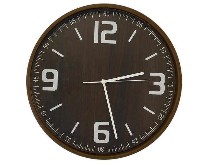 Photo n°1 du produit Horloge ronde en bois 32cm-H287C32-0