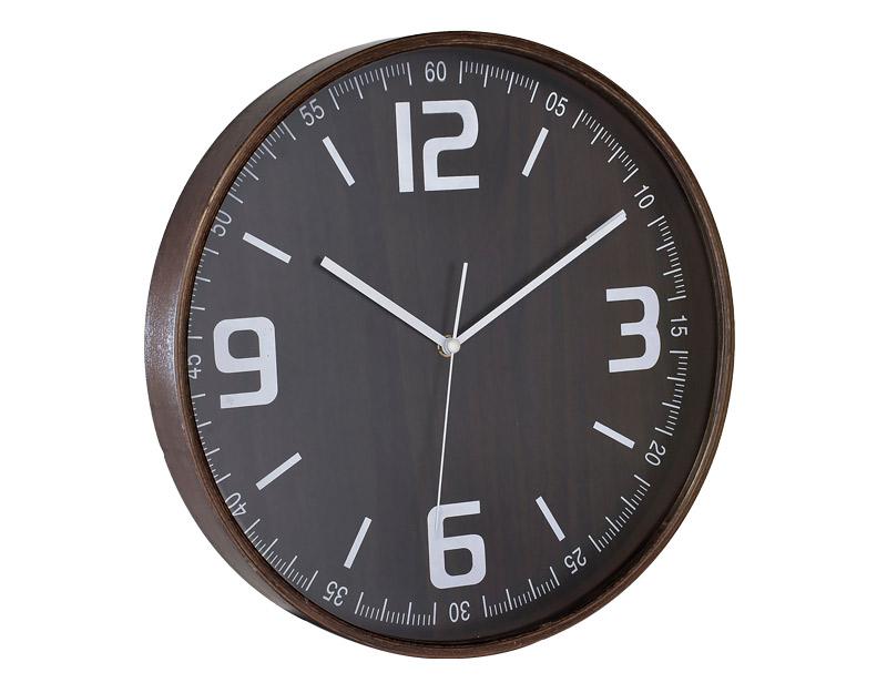 Photo n°2 du produit Horloge ronde en bois 32cm-H287C32-0