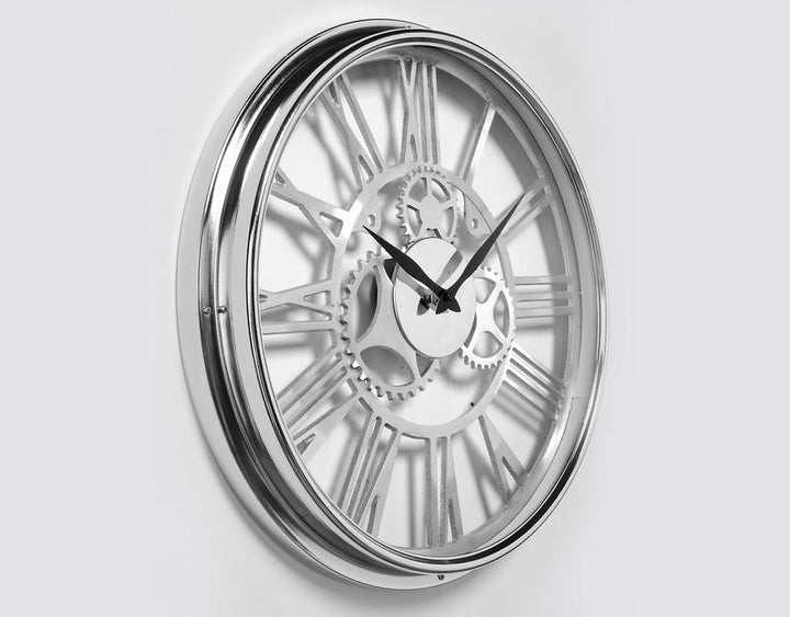 Photo n°1 du produit Horloge ronde sans fond mécanisme apparent 45cm-H240C45-0