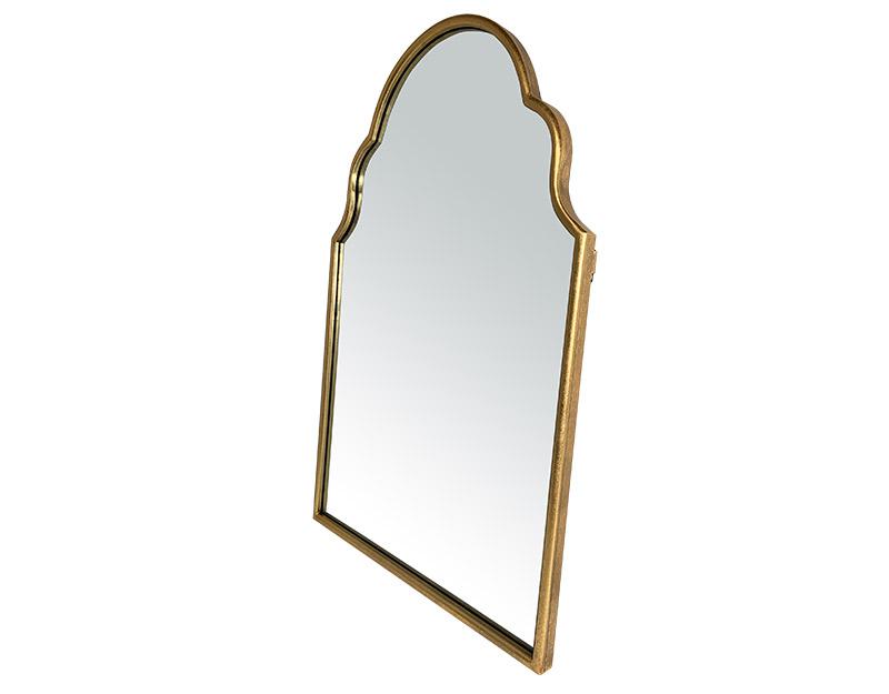 Photo n°2 du produit Miroir arabesque en métal doré 90x60cm-GP914T90-0