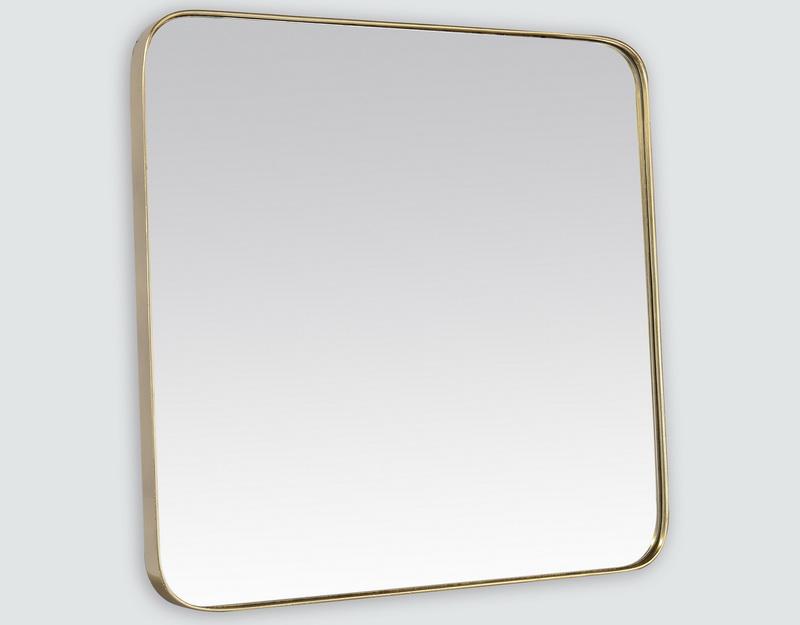Photo n°1 du produit Miroir carré aux bords fins 60x60cm-GP419C60-0