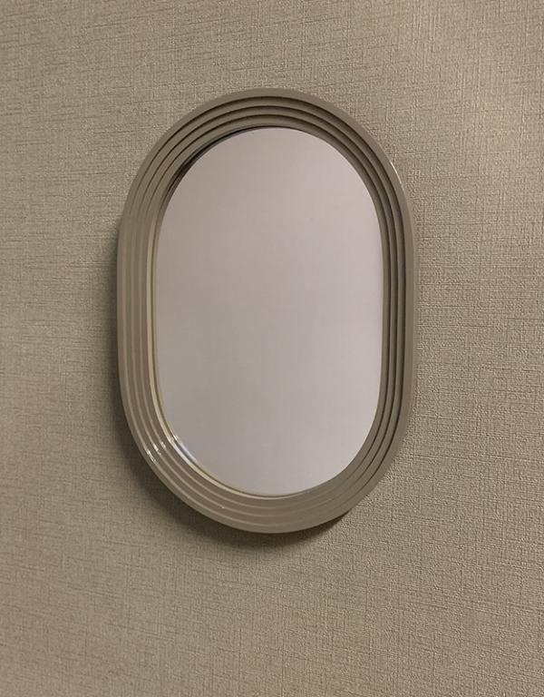 Photo n°3 du produit Miroir color oblong kaki 15,8x22cm-GP267T22-0