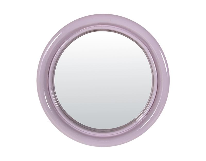 Photo n°1 du produit Miroir color rond lilas 14,5cm-GR260C14-0