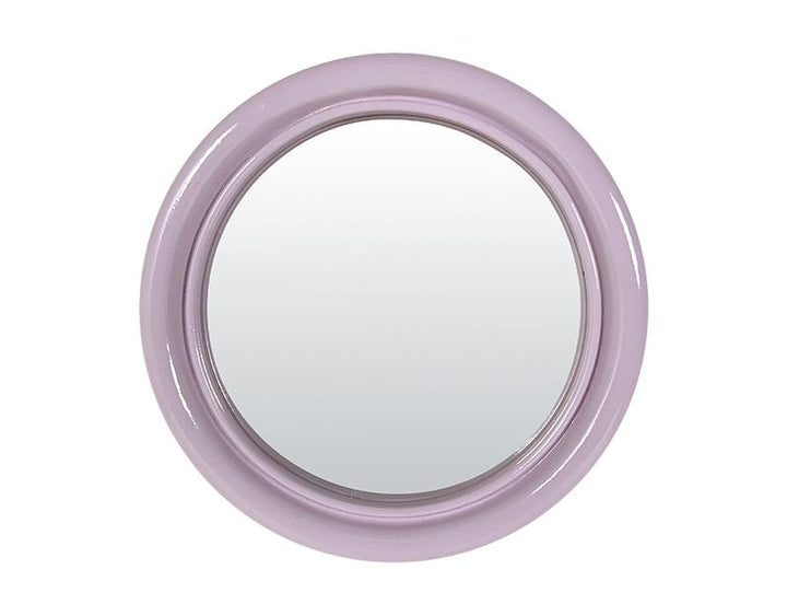 Photo n°1 du produit Miroir color rond lilas 14,5cm-GR260C14-0