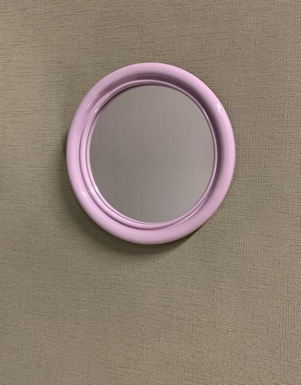 Photo n°3 du produit Miroir color rond lilas 14,5cm-GR260C14-0