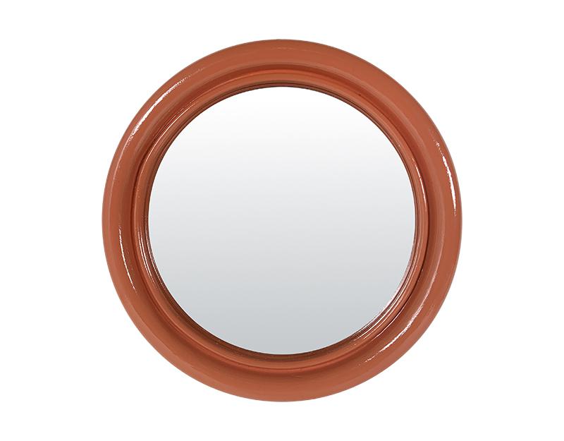 Photo n°1 du produit Miroir color rond orange 14,5cm-GR260OC14-0