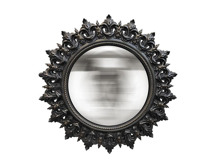Photo n°1 du produit Miroir convexe noir épis 21.3cm-GR753C21-0