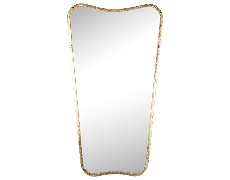 Photo n°1 du produit Miroir design métal doré 50x90cm-GP258T90-0