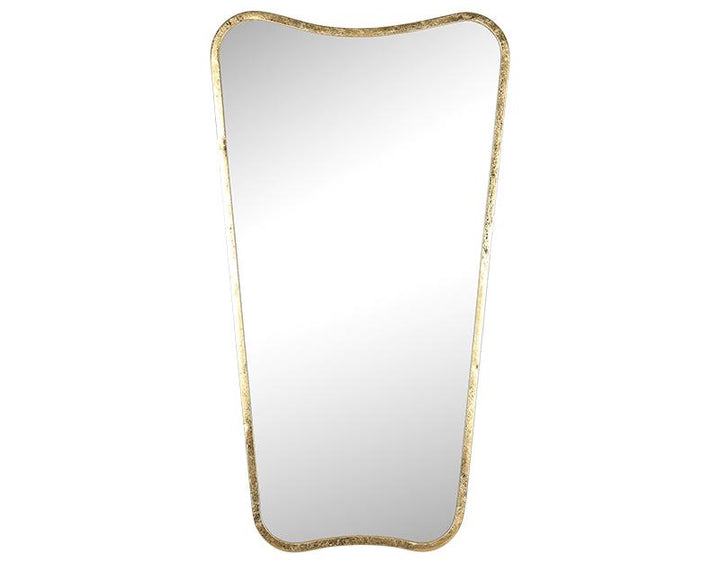 Photo n°1 du produit Miroir design métal doré 50x90cm-GP258T90-0