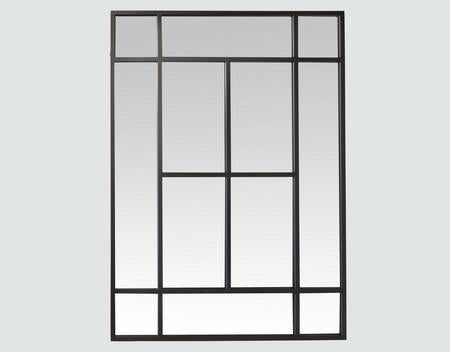 Photo n°1 du produit Miroir fenêtre en métal 140x100cm-GP598T140-0