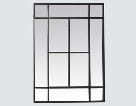 Photo n°1 du produit Miroir fenêtre en métal 140x100cm-GP598T140-0