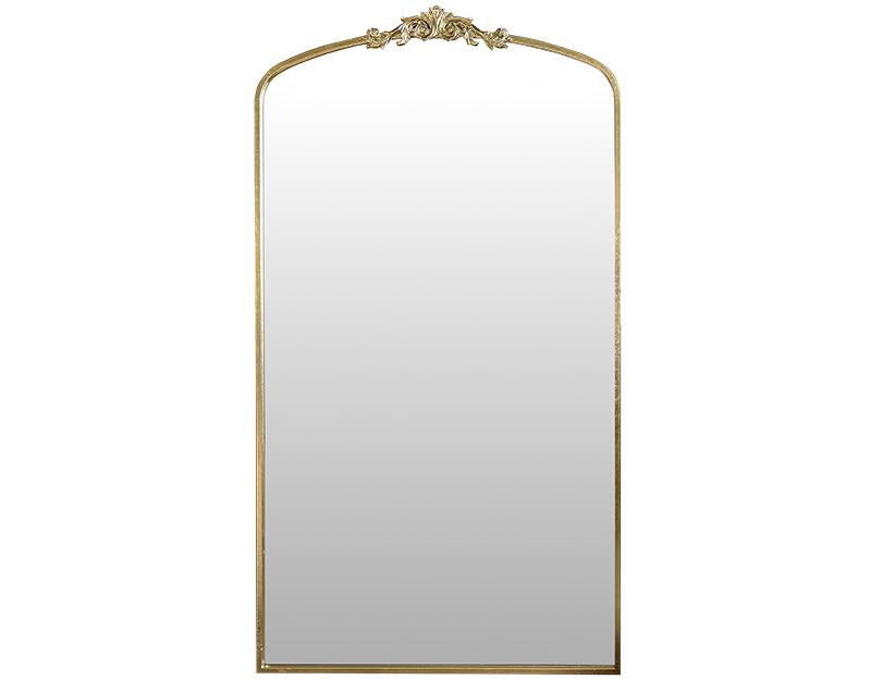 Photo n°1 du produit Miroir fronton métal doré 90x160cm-GP248T160-0