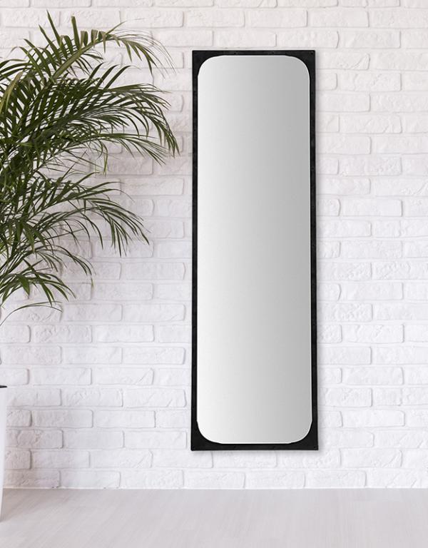 Photo n°2 du produit Miroir industriel rectangulaire avec rivets 40x140cm-GP224NT140-0