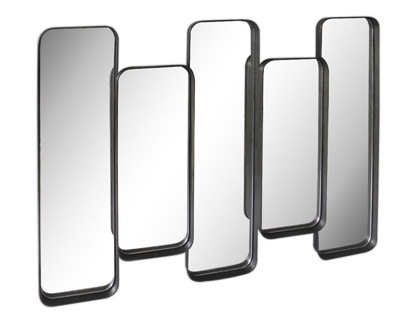 Photo n°1 du produit Miroir rectangle en 5 parties 85x65x7cm-GP998T85-0