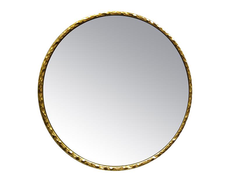 Photo n°1 du produit Miroir rond doré 80cm-GR223C80-0