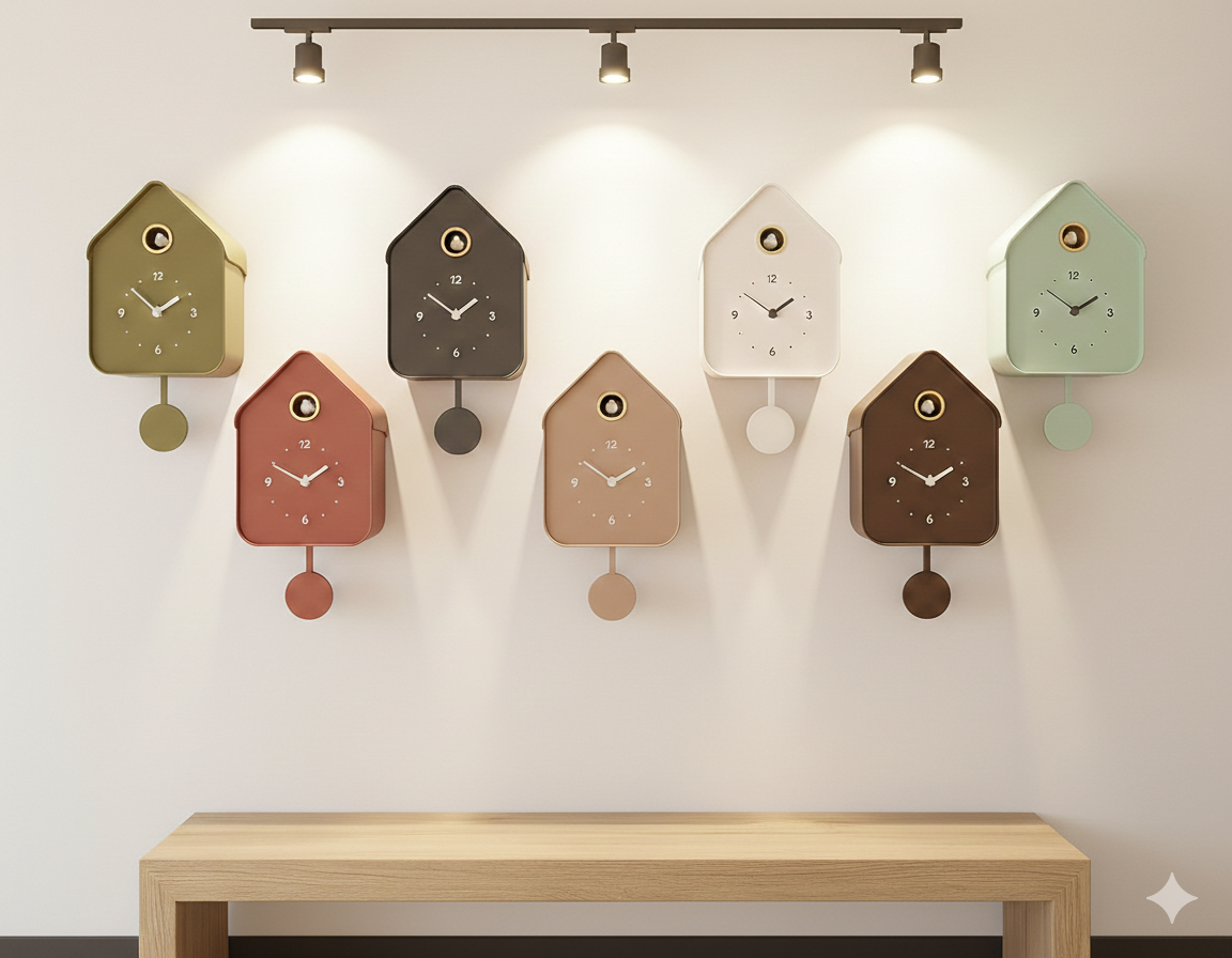 Horloge coucou moderne : réinventer un classique de la décoration