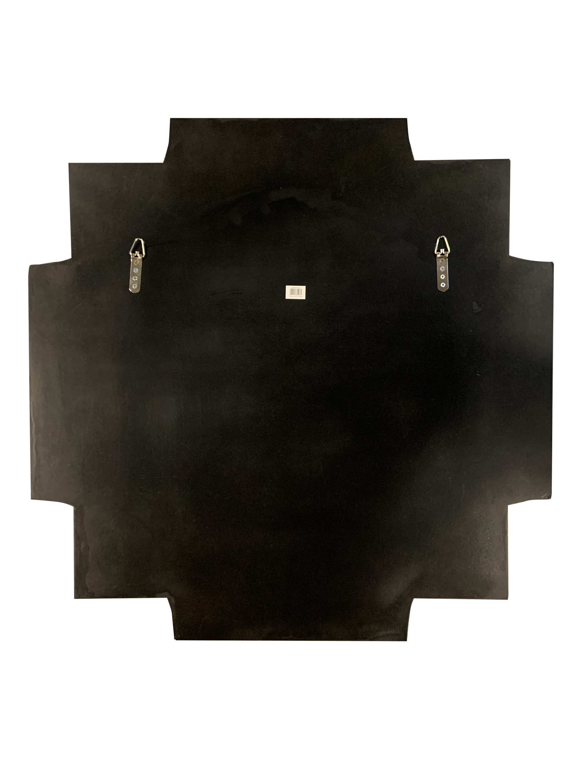 Copper gold art deco mirror 80x80cm