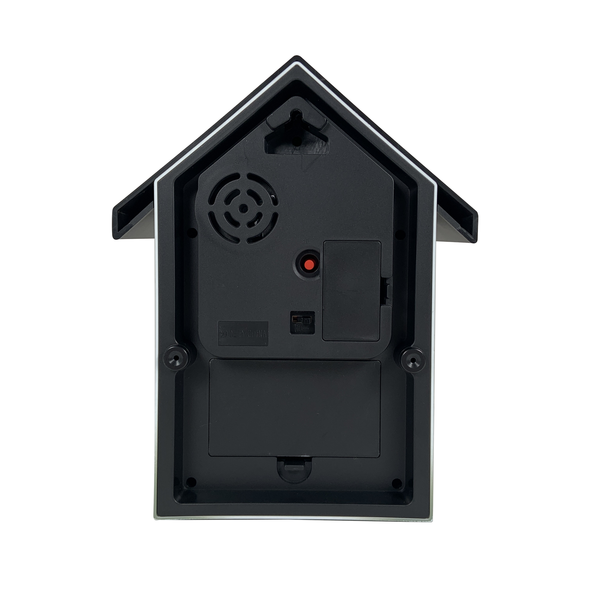 Horloge coucou vert et noir 20x10x34.5cm