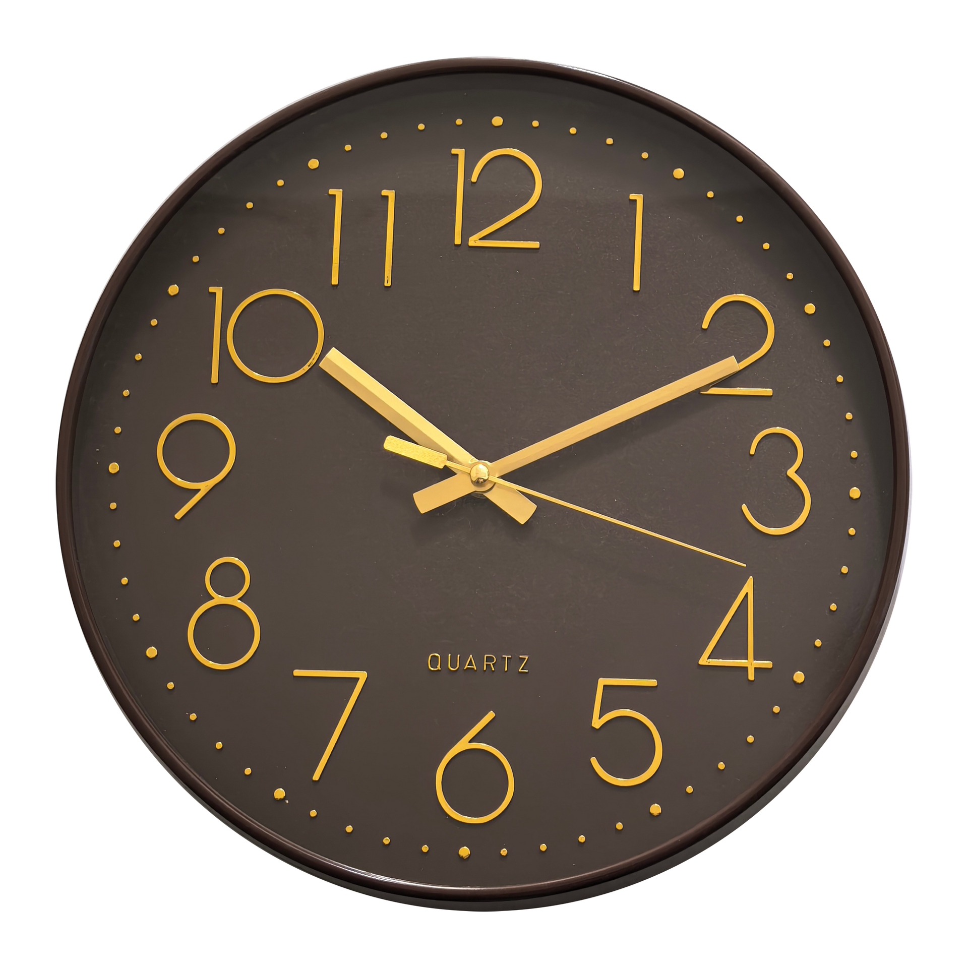 Horloge color marron 30,5cm