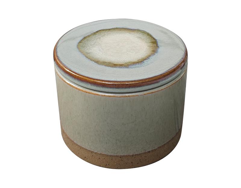 Photo n°1 du produit Boite céramique vert d'eau 12.2x9.5cm-639VBTE-0