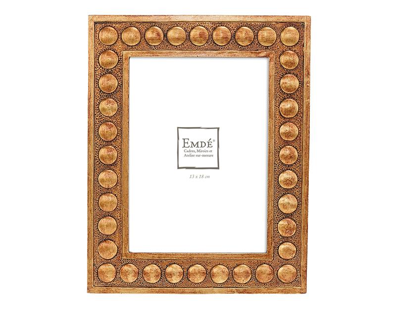 Photo n°1 du produit Cadre points dorés 13x18cm-732T18-0