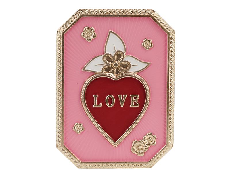 Photo n°1 du produit Déco murale cœur love 15x20cm-812T20-0