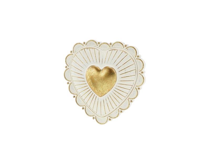 Photo n°2 du produit Déco murale ex-voto blanc 8x8cm-915BT08-0