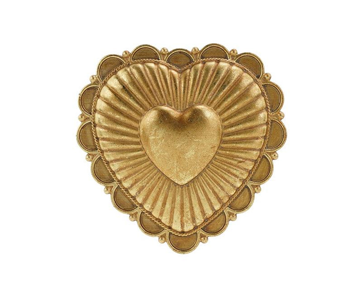 Photo n°1 du produit Déco murale ex-voto doré 12x12cm-915T12-0