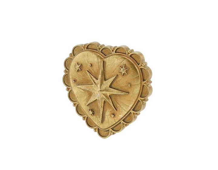 Photo n°2 du produit Déco murale ex-voto étoile doré 8x8cm-916T08-0