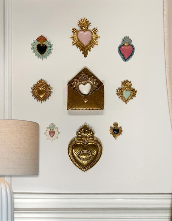 Photo n°4 du produit Déco murale lettre doré 17.5x3.5x20.5cm-783T20-0