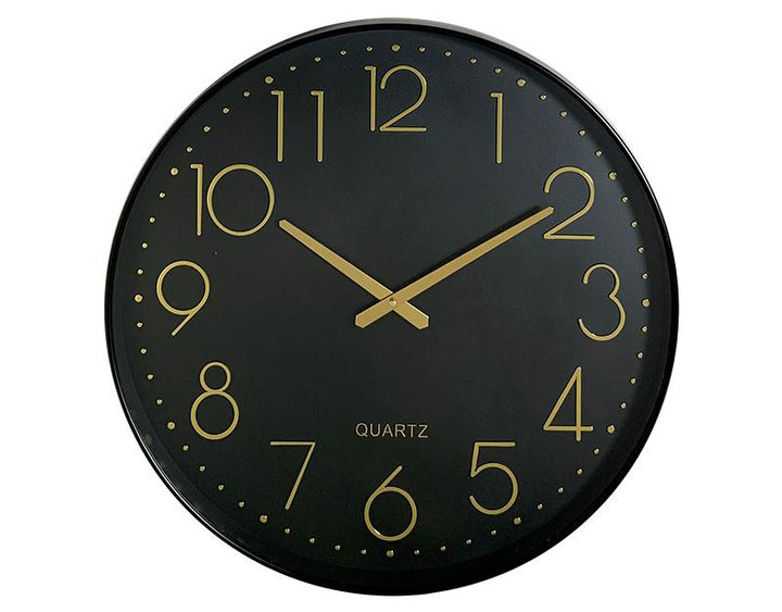 Photo n°1 du produit Horloge color block noir 50.9cm-H337C50-0