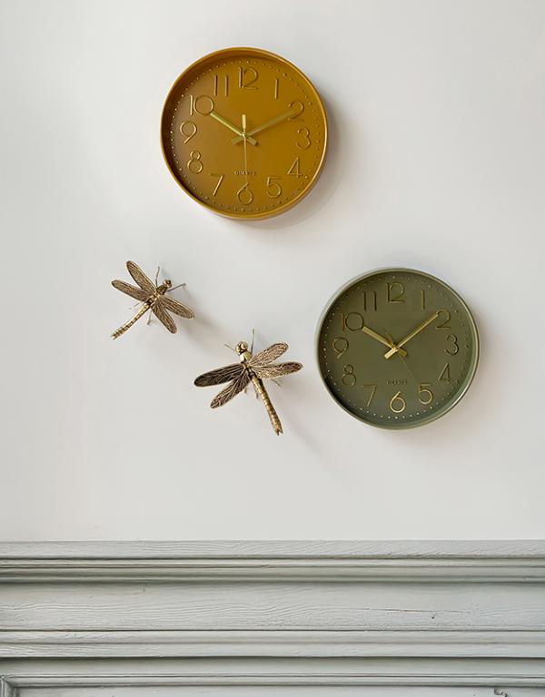 Photo n°2 du produit Horloge color kaki 30,5cm-H401C30-0