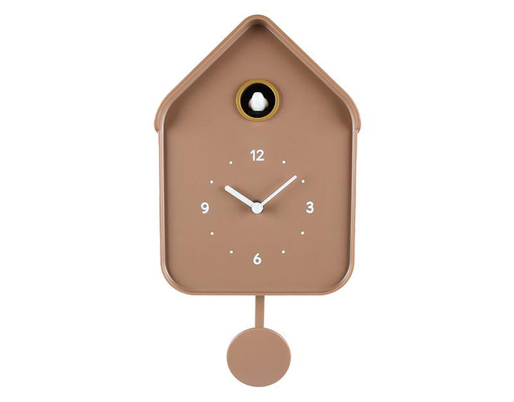 Photo n°1 du produit Horloge coucou café au lait 20.6x39cm-H385T39-0