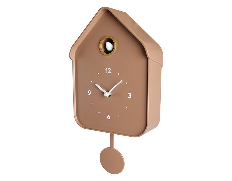 Photo n°2 du produit Horloge coucou café au lait 20.6x39cm-H385T39-0