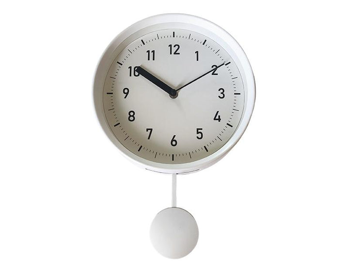 Photo n°1 du produit Horloge pendule blanc 25x37cm-H376T37-0
