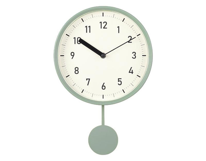 Photo n°1 du produit Horloge pendule sauge 25x37cm-H378T37-0