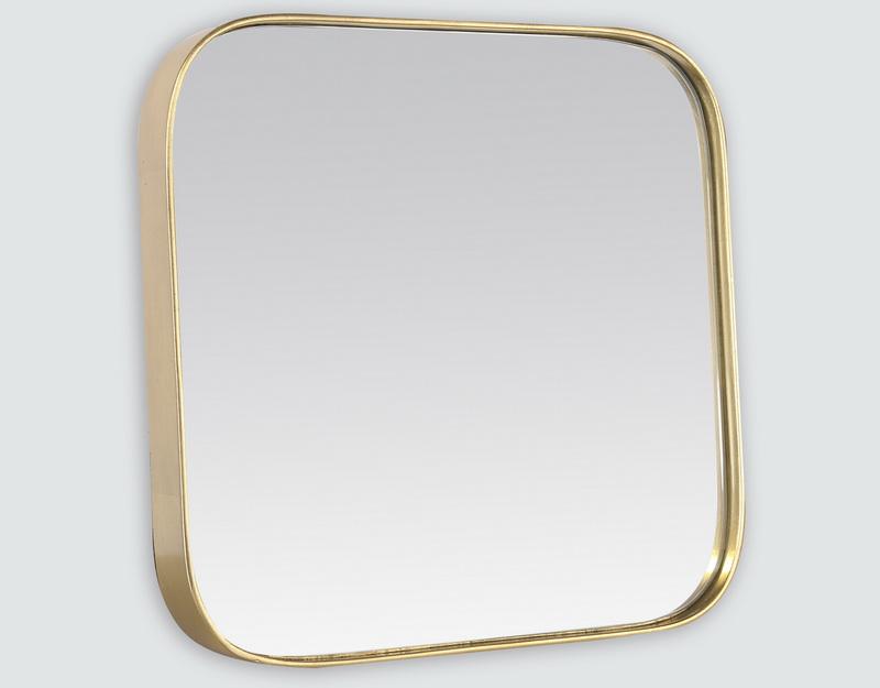 Photo n°1 du produit Miroir carré aux bords fins 30x30cm-GP419C30-0