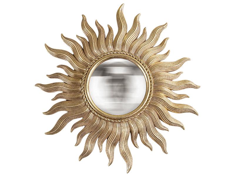 Photo n°1 du produit Miroir convexe soleil doré 26cm-GR278OC26-0