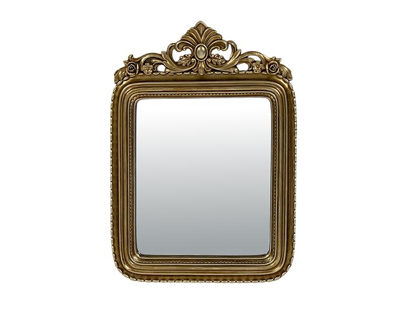 Photo n°1 du produit Miroir fronton doré 29x39.5cm-GP809T40-0