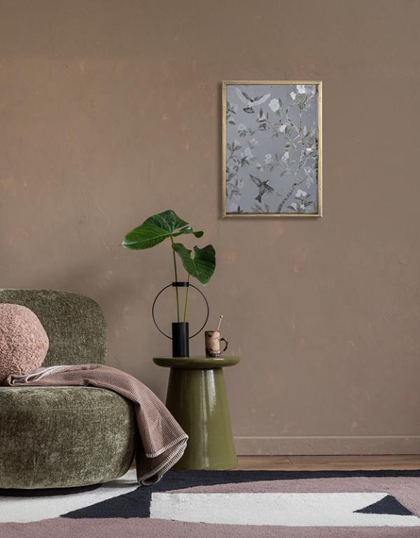 Photo n°2 du produit Miroir imprimé chinoiserie 35x48cm-GP269T48-0