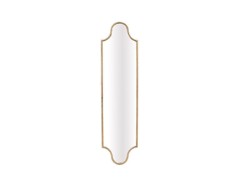 Photo n°1 du produit Miroir métal doré 20.5x100cm-GP807T100-0