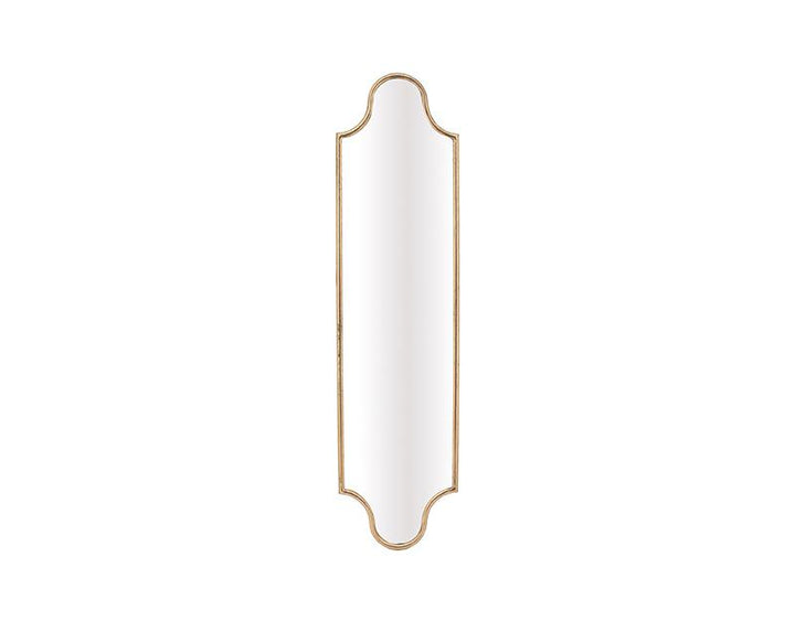 Photo n°1 du produit Miroir métal doré 20.5x100cm-GP807T100-0