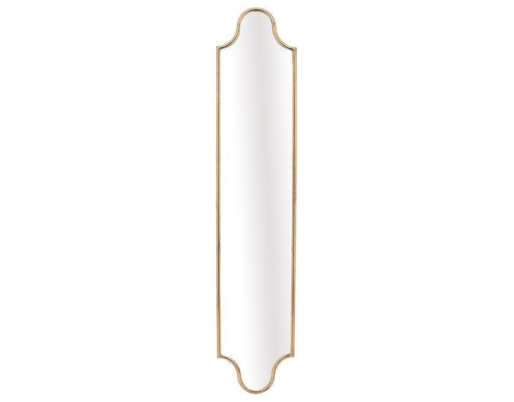Photo n°1 du produit Miroir métal doré 20.5x120cm-GP807T120-0