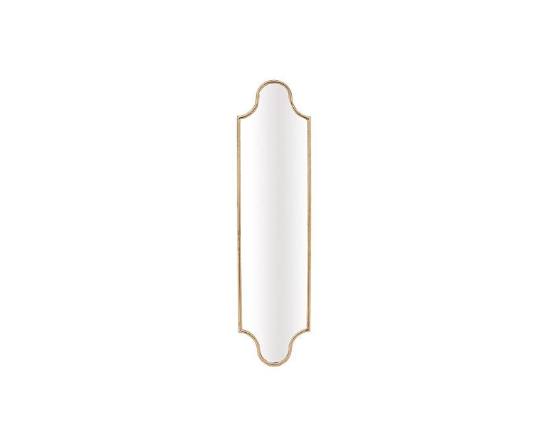 Photo n°1 du produit Miroir métal doré 20.5x80cm-GP807T80-0